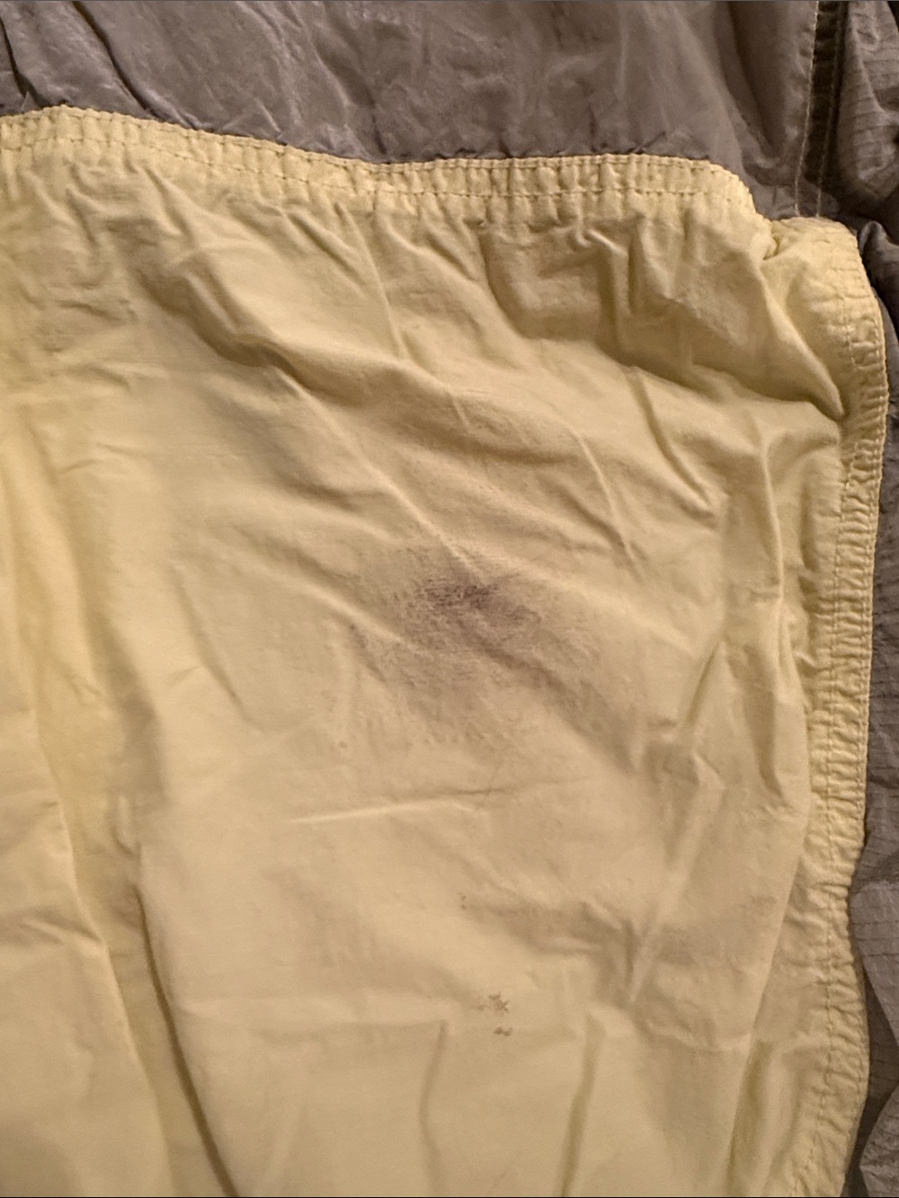 Stone Island Olive with Yellow Patchwork Cargo Pants - Picture 2 of 3